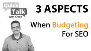 What Are The Top 3 Aspects When Budgeting For SEO Of Your Business?