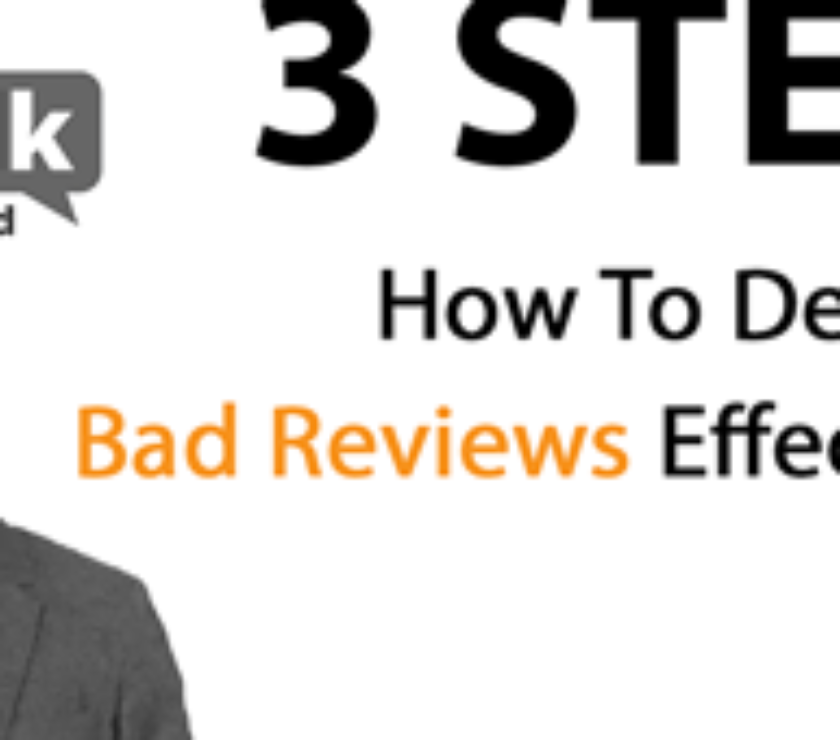 How To Deal With Bad/Negative Reviews Effectively?