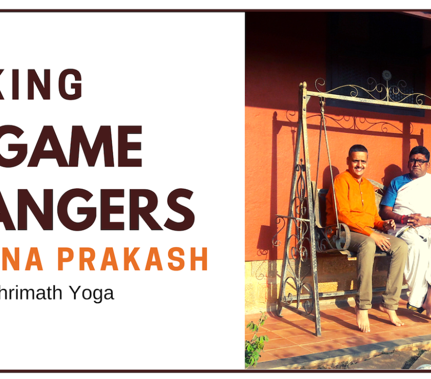 Krishna Prakash - Yoga With Vedic Living Traditions At Shrimath Yoga School