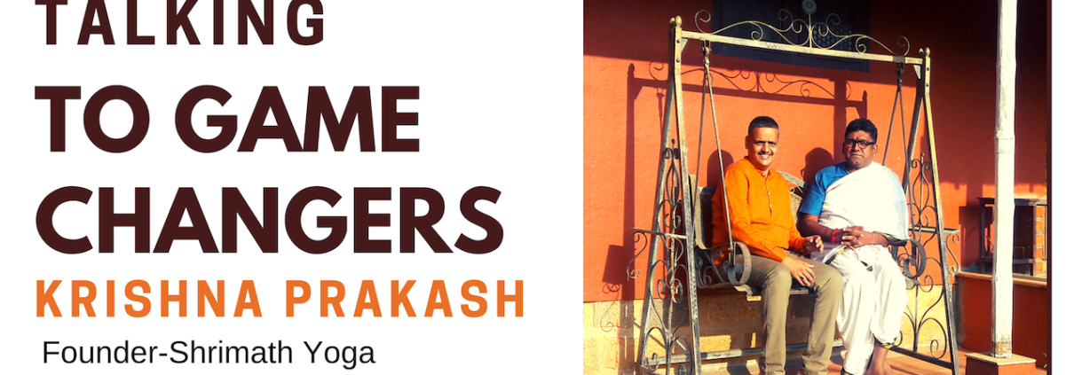 Krishna Prakash - Yoga With Vedic Living Traditions At Shrimath Yoga School