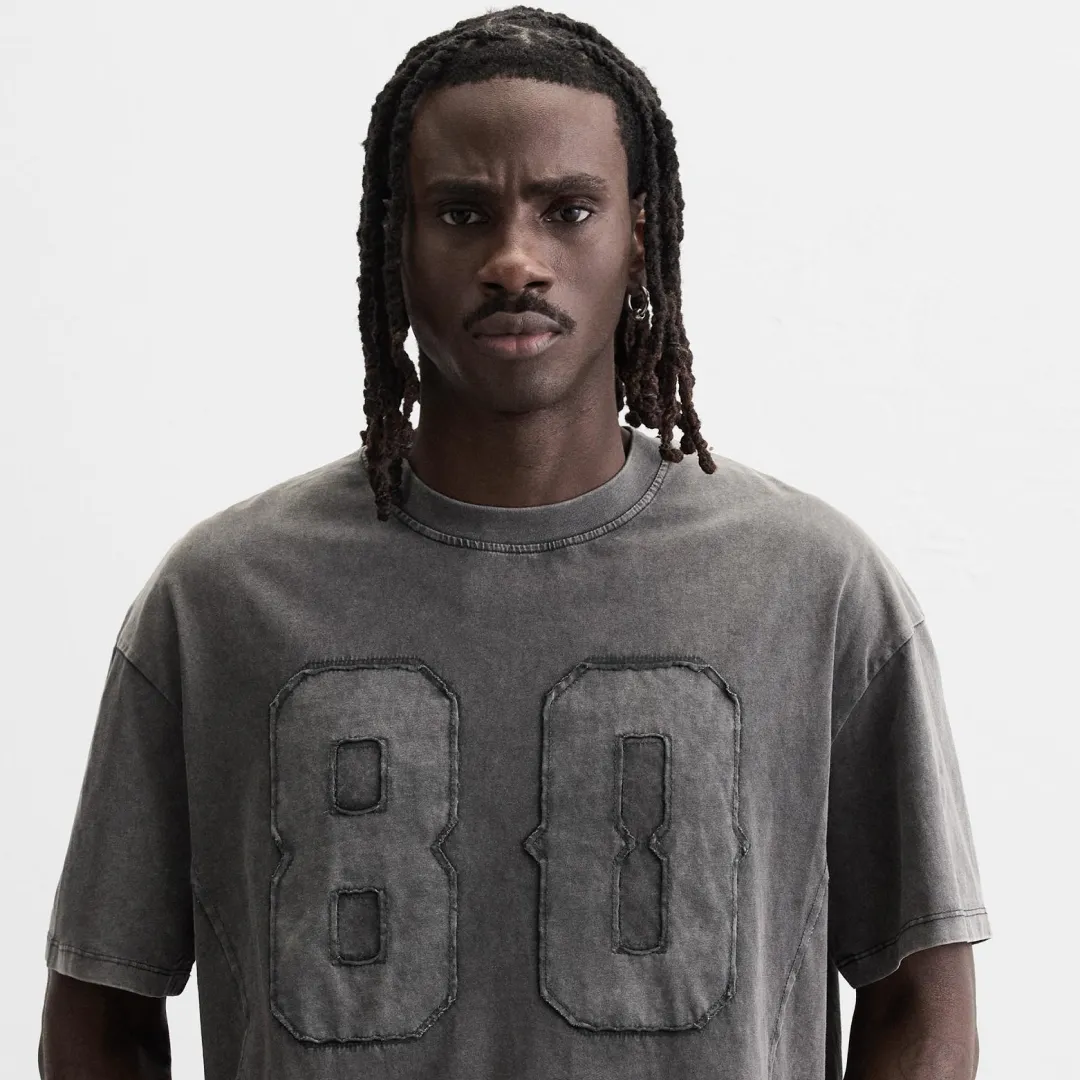 Washed Patch T-Shirt