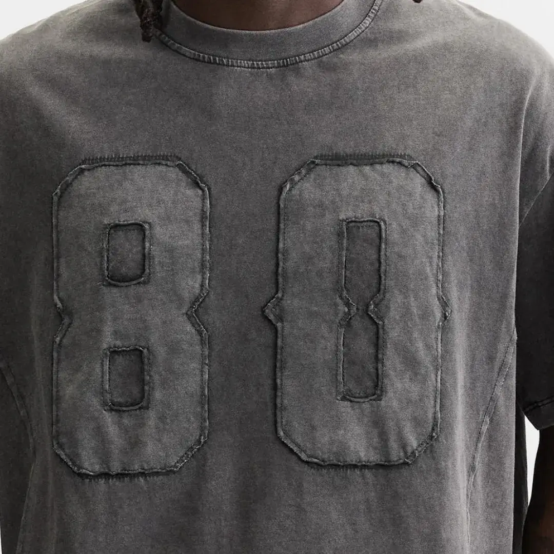 Washed Patch T-Shirt - Image 2