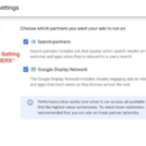 Google tests Performance Max network controls with new Partners (Alpha) setting