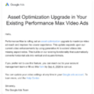 Google Ads will use generative AI to resize Performance Max video ads