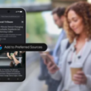 Personalize the content you see on Search, Discover, and News
